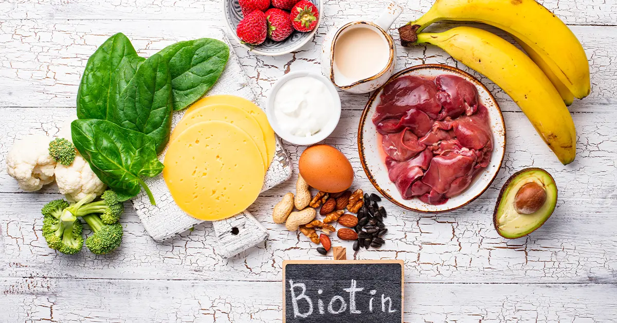 Food sources of Vitamin B7 or Biotin