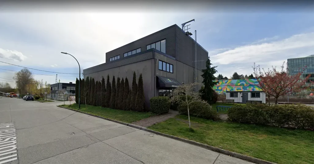 The Hive Heights exterior at 670 Industrial Ave Vancouver BC V6A 2P3