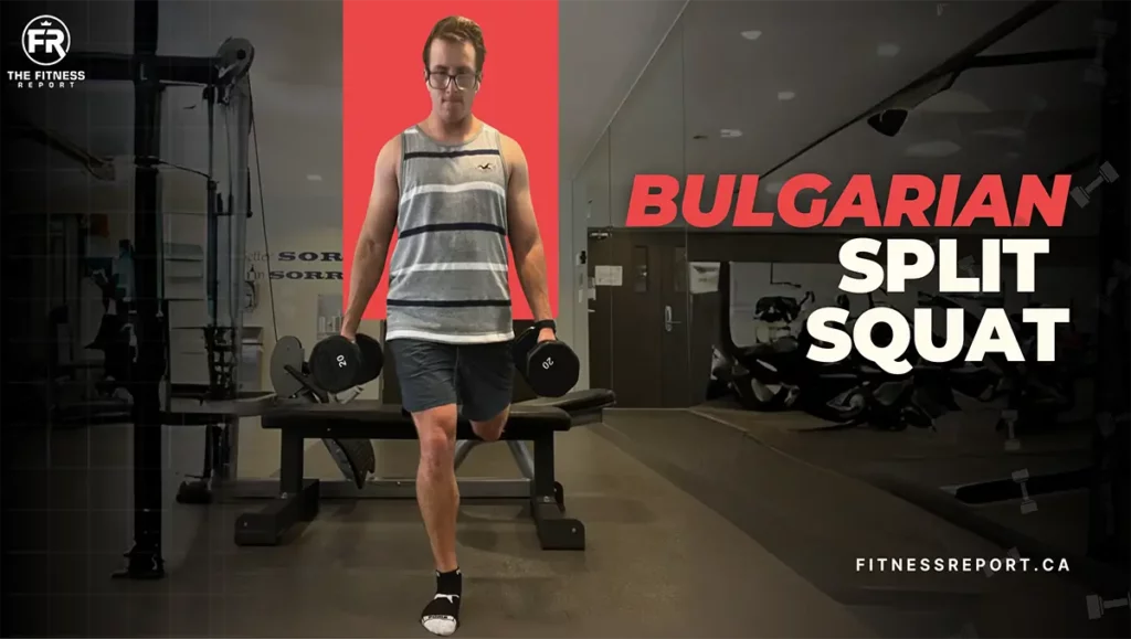 dumbbell bulgarian split squats