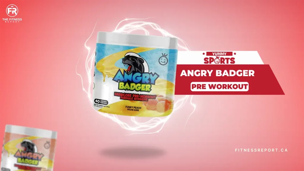 yummy sports: angry badger hardcore pre-workout