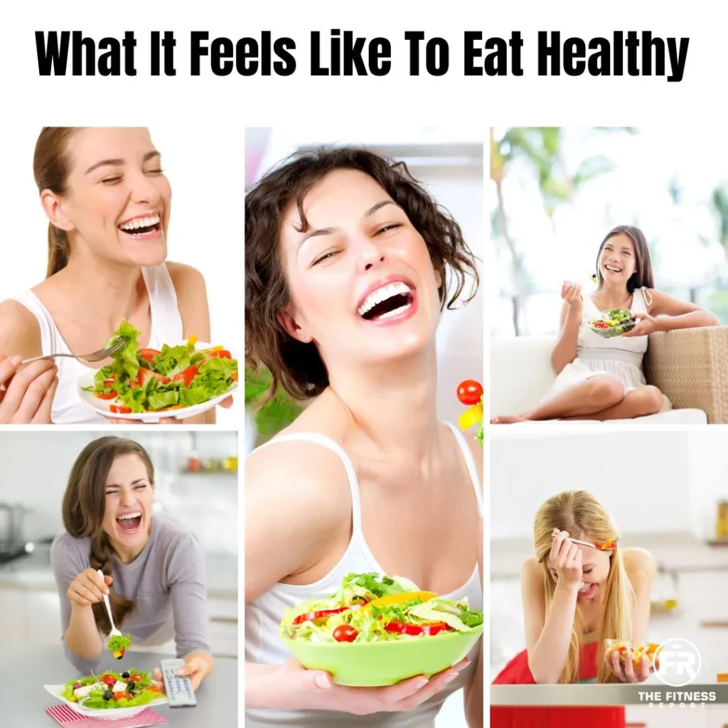 What it feels like to eat healthy everyday.