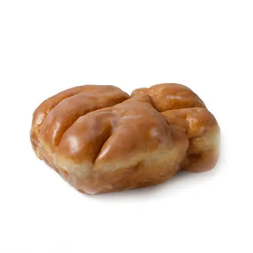 tim-hortons-apple-fritter-donut - Fitness Report Apple fritter with a glazed frosting.