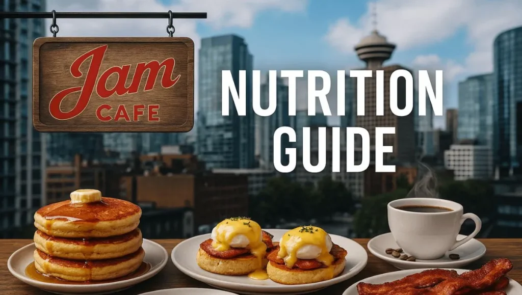 Jam Cafe nutrition guide