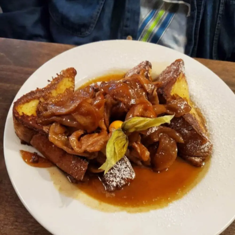jam-cafe-apple-cinnamon-french-toast - Fitness Report Apple cinnamon french toast from jam cafe