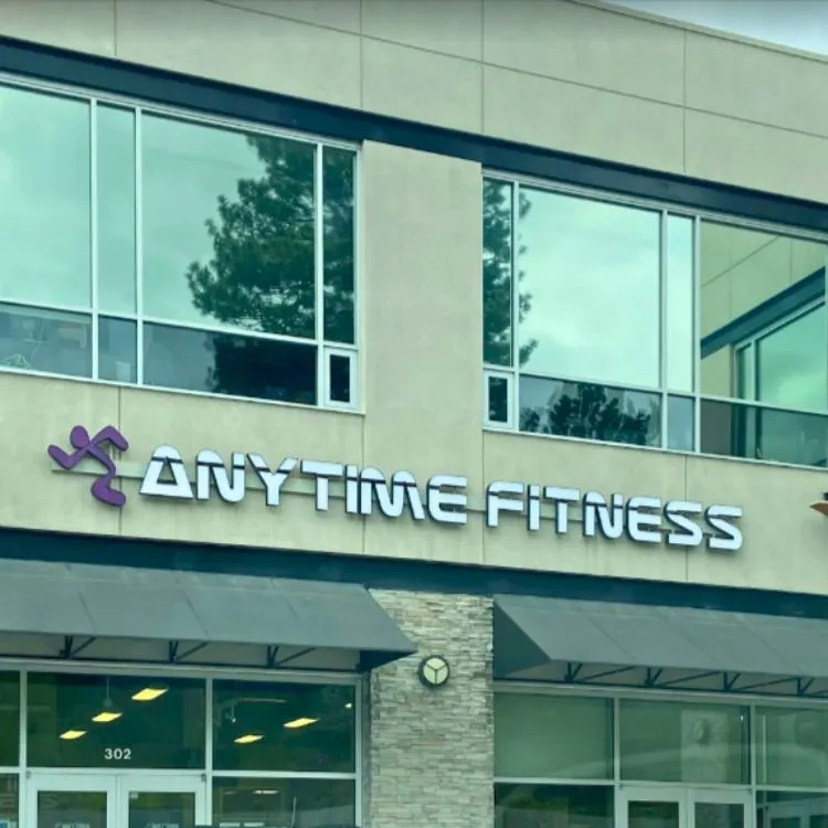kamloops-gym-anytime-fitness - Fitness Report The exterior of Anytime Fitness in Kamloops. Located in the City View Centre. 1801 Princeton-Kamloops Highway.