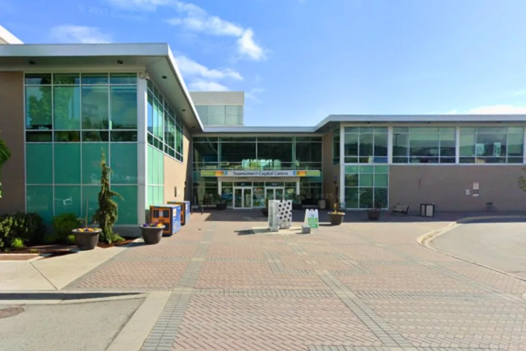 kamloops-gym-tournament-capital-centre-tcc - Fitness Report The exterior of the Tournament Capital Centre in Kamloops. 910 McGill Road