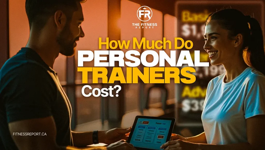 A woman discussing trainng packages at a gym.